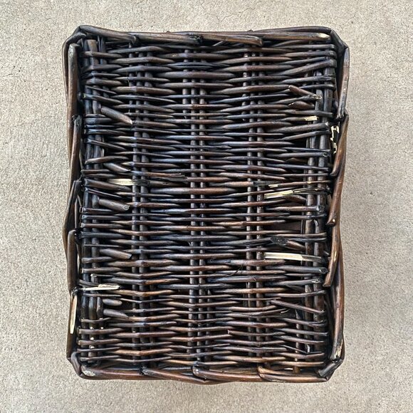 Natural Brown Wicker Storage Basket - Picture 6 of 13